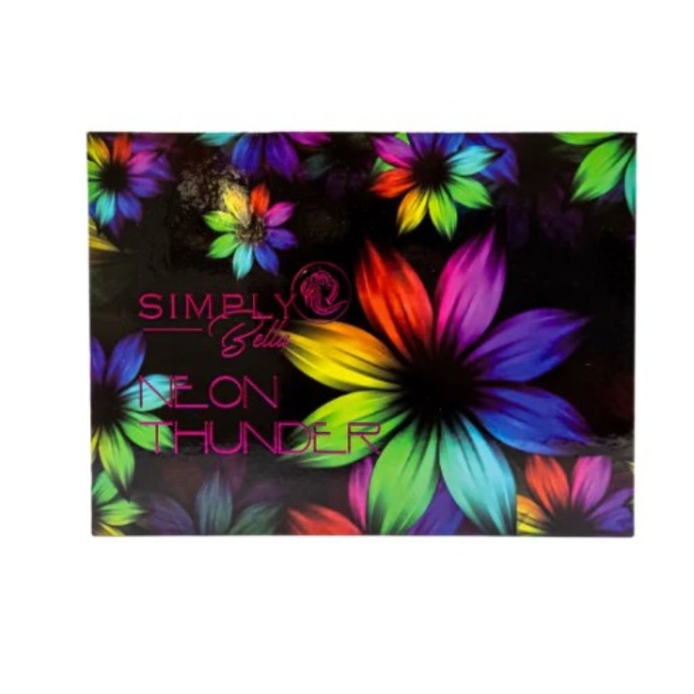 SIMPLY BELLA - NEON THUNDER EYESHADOW PALETTE, 6 PCS